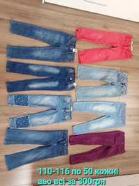 Лосінки джинси дівчинці літо