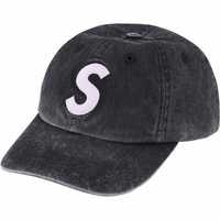 Boné Supreme pigment print S logo 6-panel