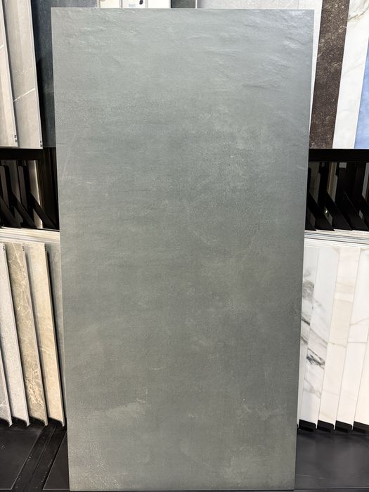 Płytki 119,8 x 59,8 cm Gres szkl. rekt. mat Techno Stone Grafit Gat. 1