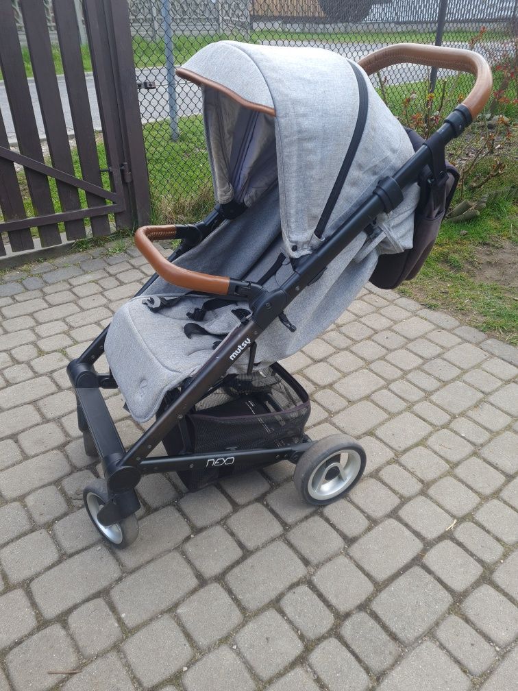 Wózek spacerowy Mutsy nexo jasnoszary