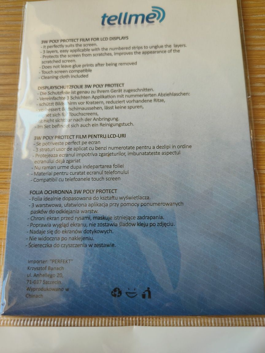 Folia ochronna Samsung Galaxy Ace 2