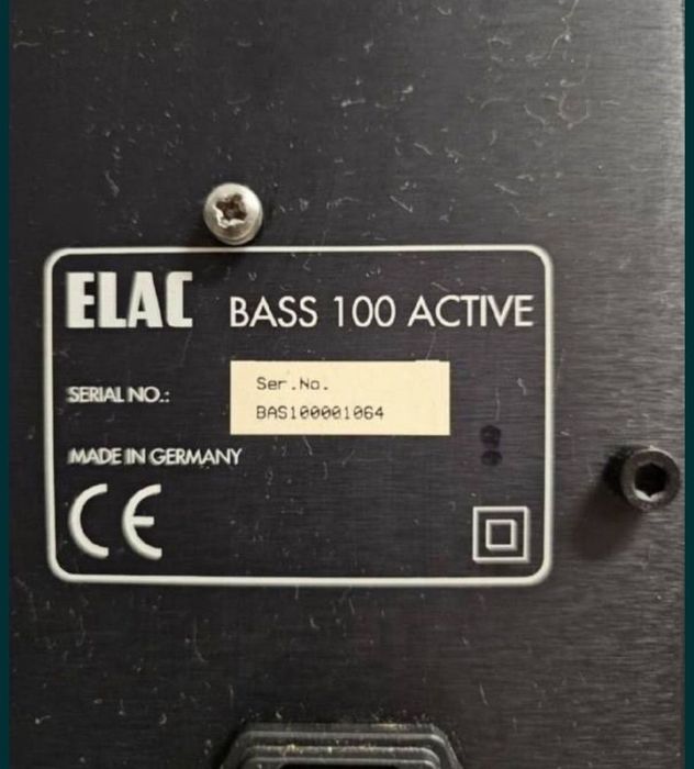 Aktywny subwoofer Elac Bass 100 Activ