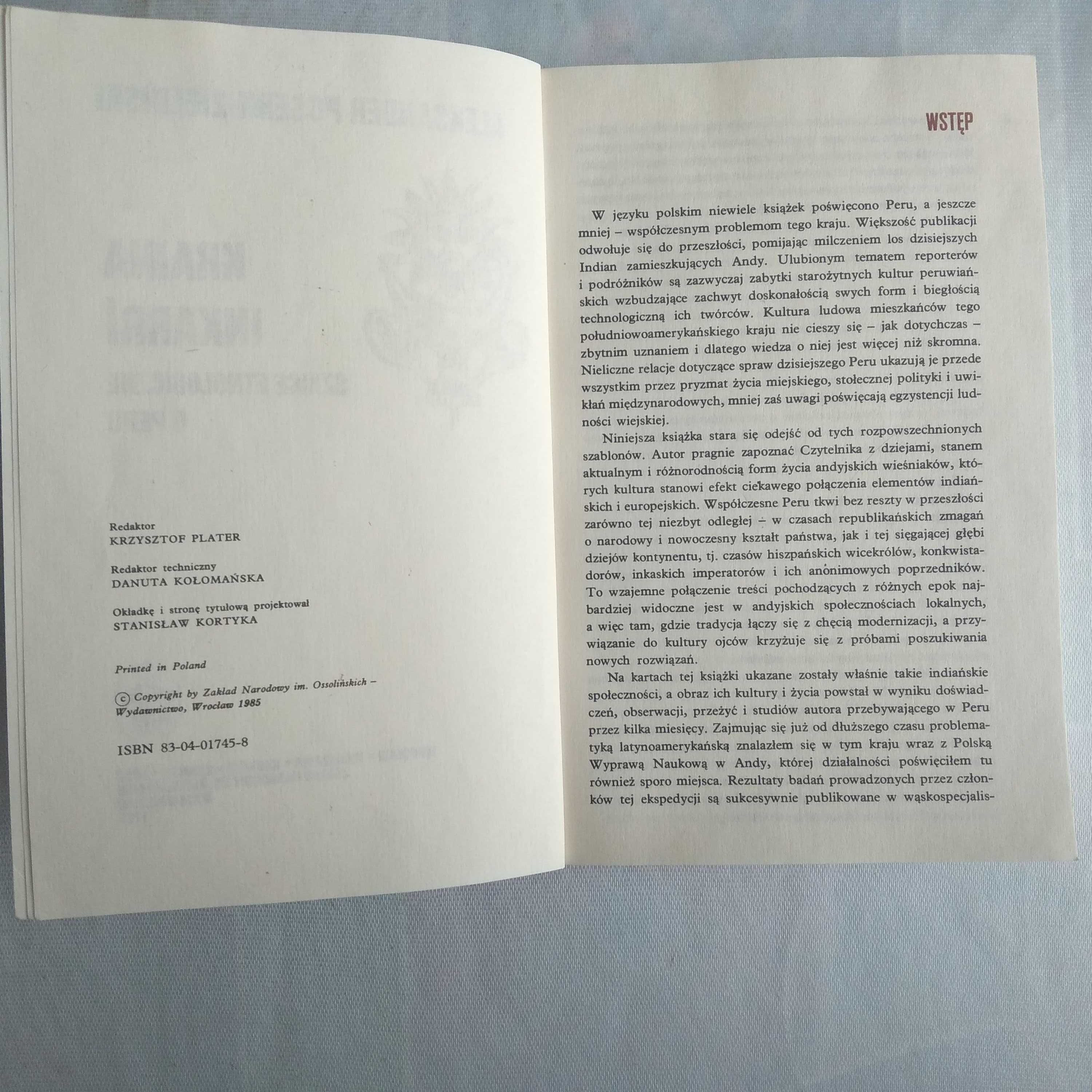 "Kraina Inkarri" Aleksander Posern Zieliński