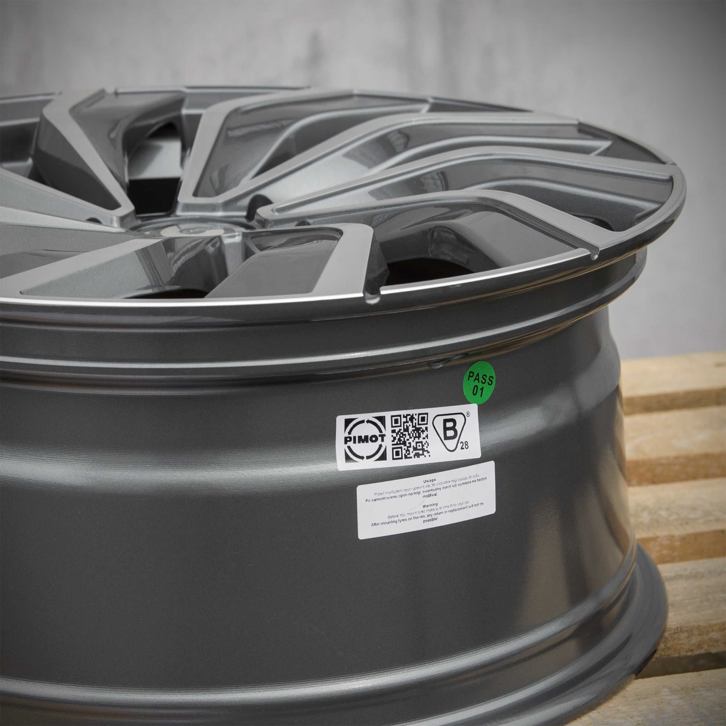 Felgi Carbonado R18 5x112 Audi Vw Skoda Seat Mercedes Mini Bmw Cupra