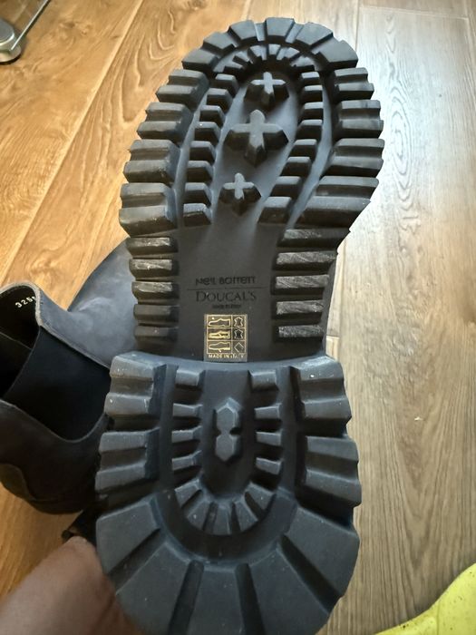 Doucals Neil Barrett, ботинки, колоборація, взуті 1 раз, 40 розмір