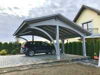 Wiata samochodowa| carport| garaż drewniany