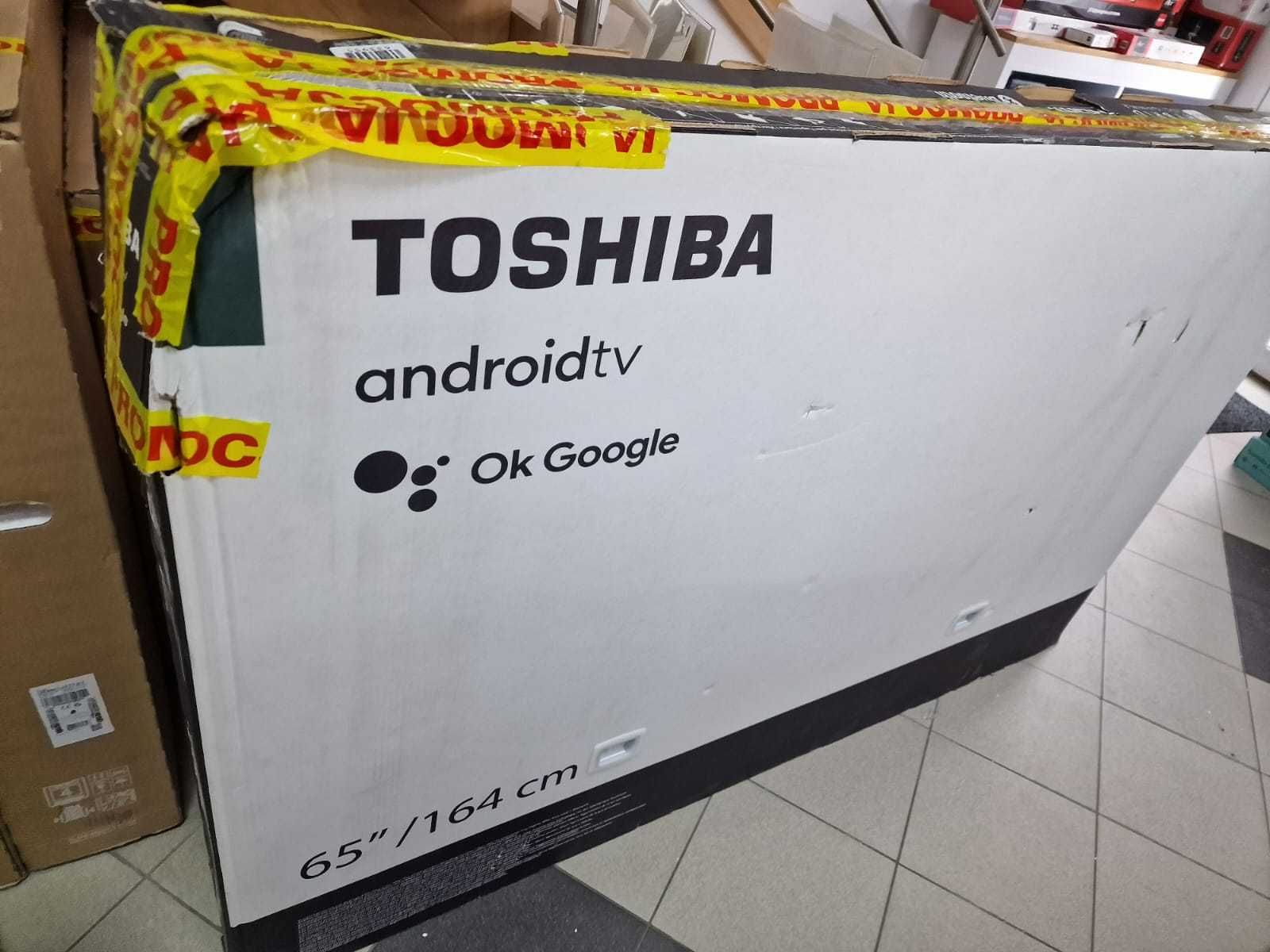 NOWY Toshiba Telewizor QLED 65 cali 65QA5D63DG gwar 2 lata