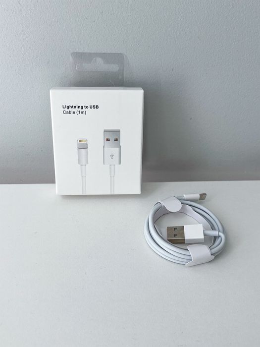 Kabel iPhone Apple Lightning USB 1m | GWARANCJA