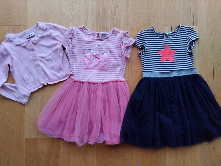 Sukienki 116 tiulowe Y.D kardigan Tom Tailor