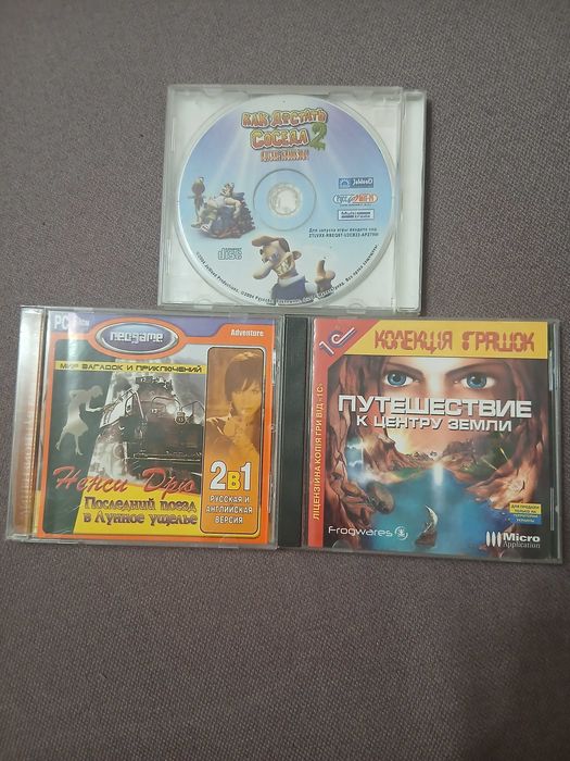 Старі ігри на дисках (продам усі разом)