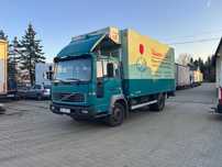 volvo fl6 7,5dm kontener winda izoterma budowlany budowa magazyn