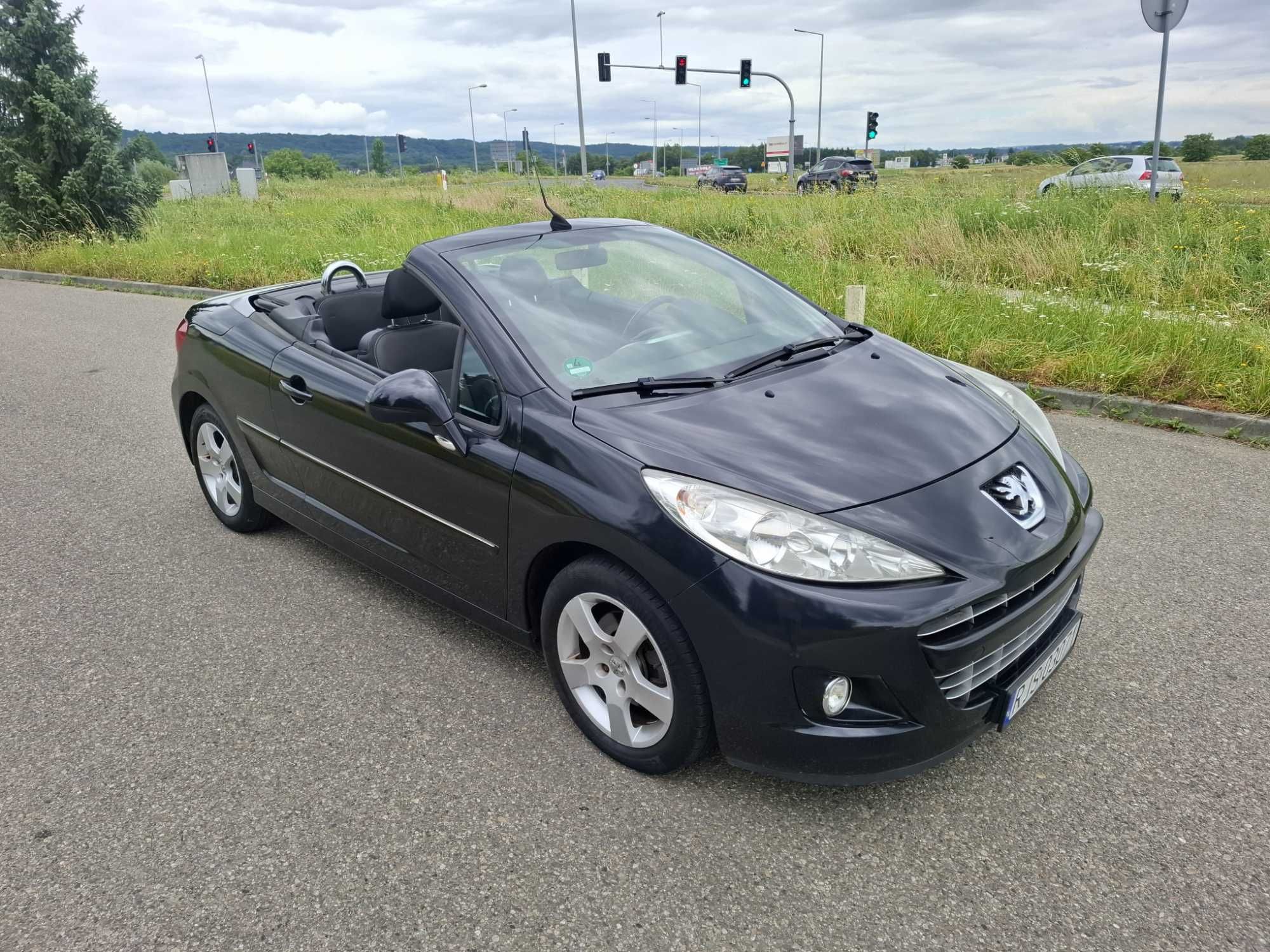 Peugeot 207CC Lift 1.6 Benzyna 2010r Cabrio Klima Alu