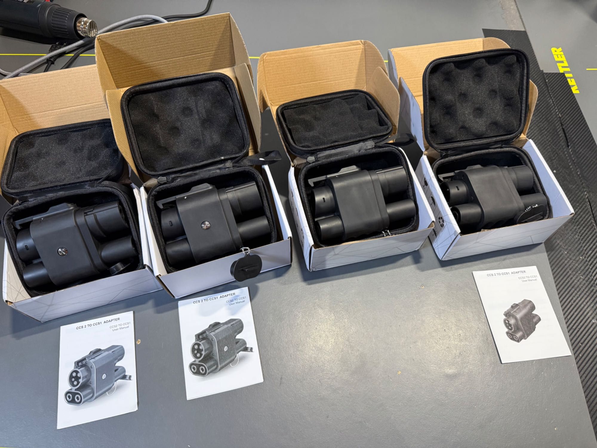 Перехідник CCS2 to CCS1 авто адаптер (Type1, Type2, GB/T, Tesla, NACS)