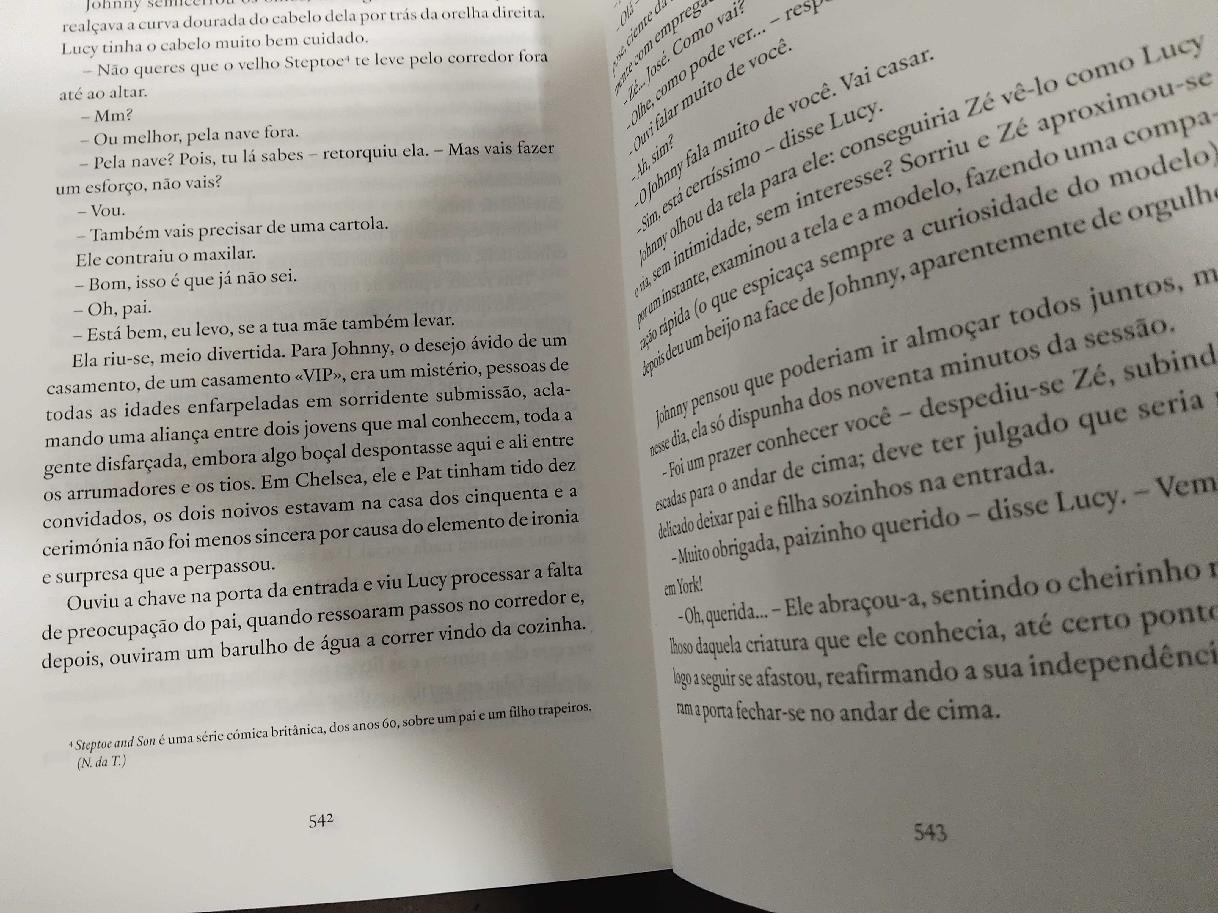 Livro novo o Caso de Sparsholt