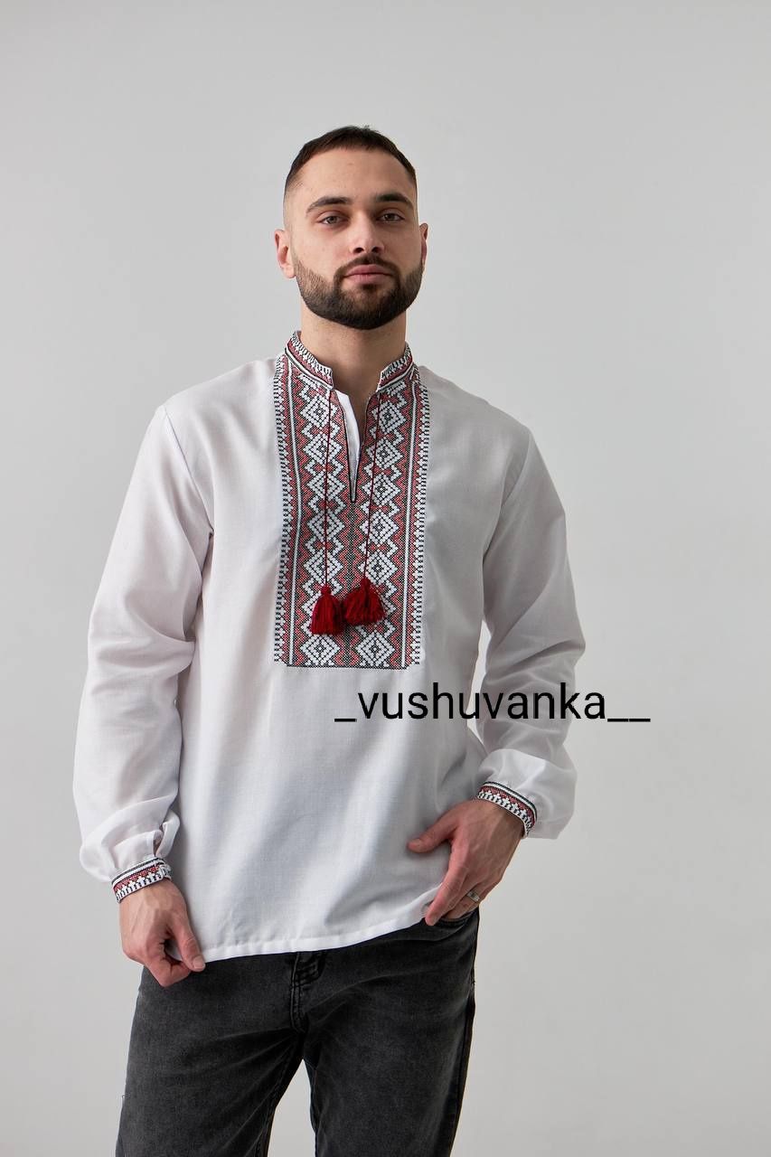 Чоловіча вишиванка/ чоловіча вишита сорочка
