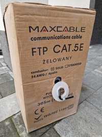 Przewód FTP CAT 5E + żel 305m MAXCABLE HQ