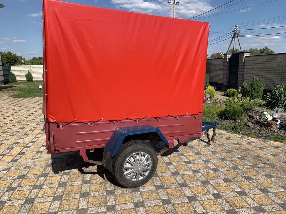 Тент на прицеп легковий