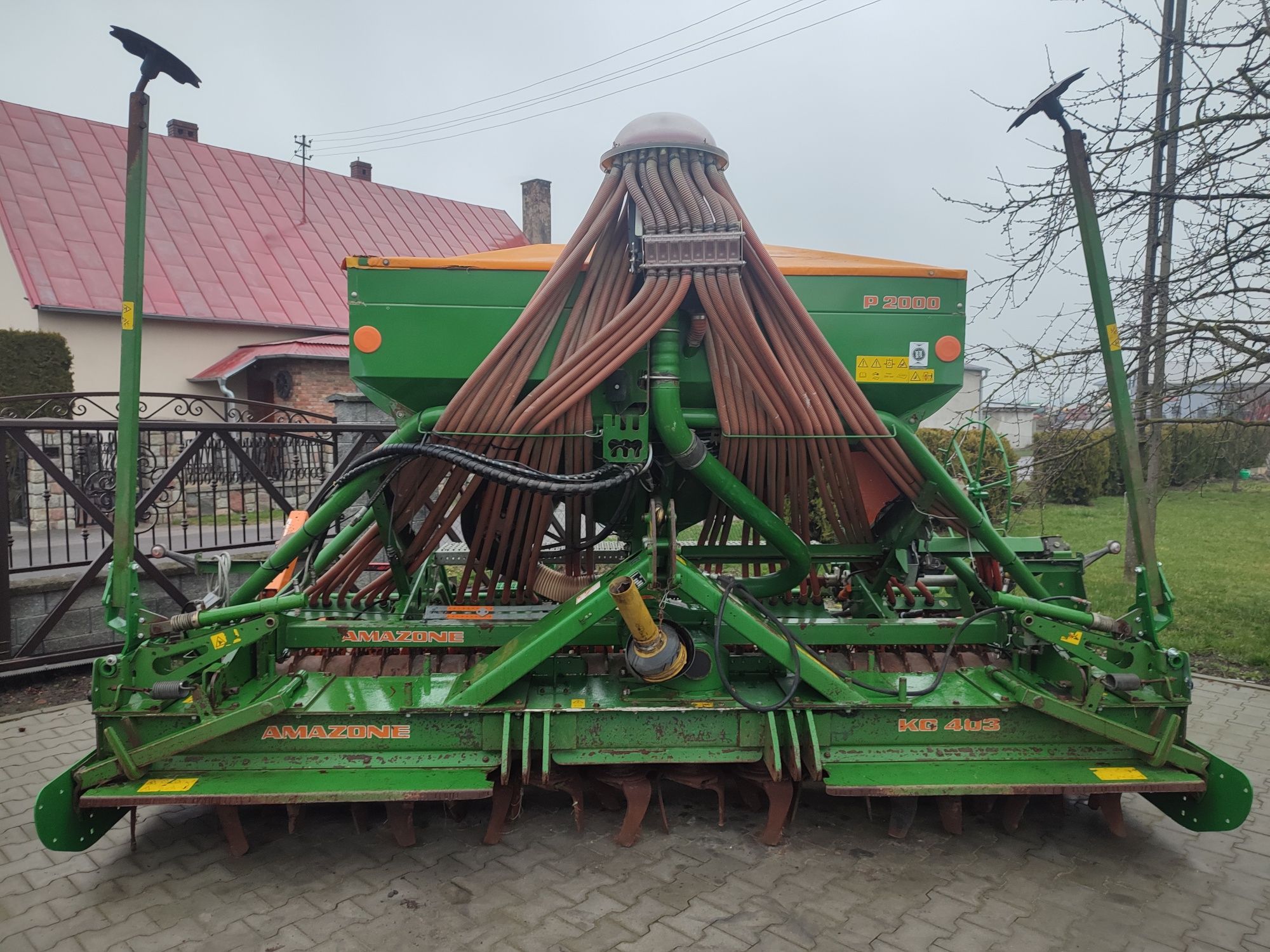 Agregat uprawowo-siewny Amazone Adp Super KG403 4m