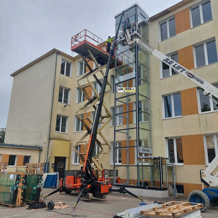 pająk okien mini żuraw BG-lift M250 przyssawka dźwig miniżuraw