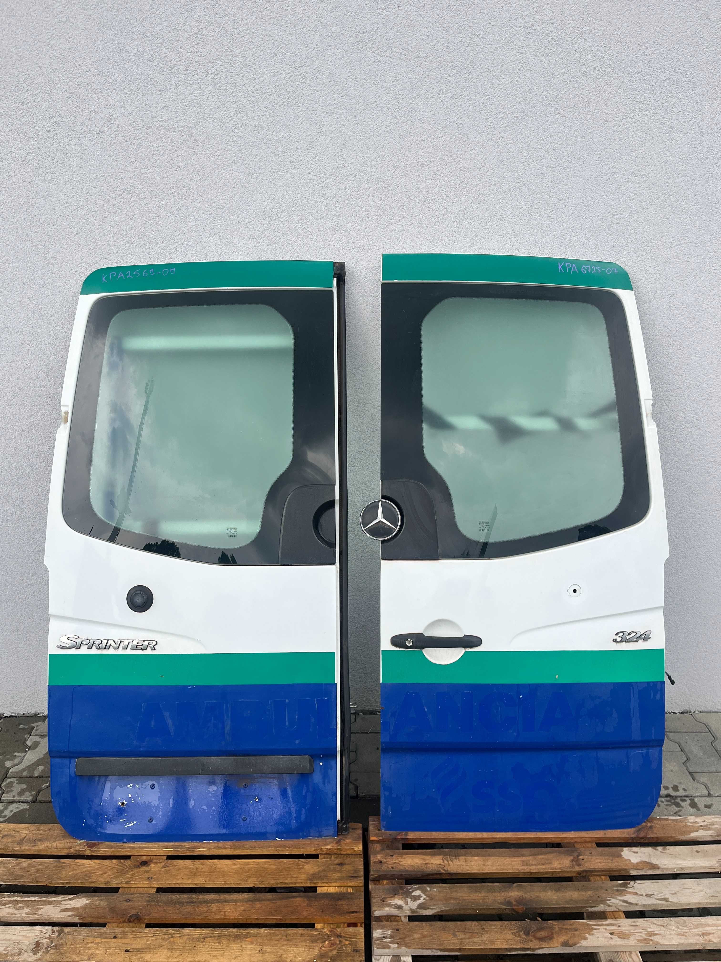 Komplet Drzwi Tylnych Mercedes W906 KPA2567-07