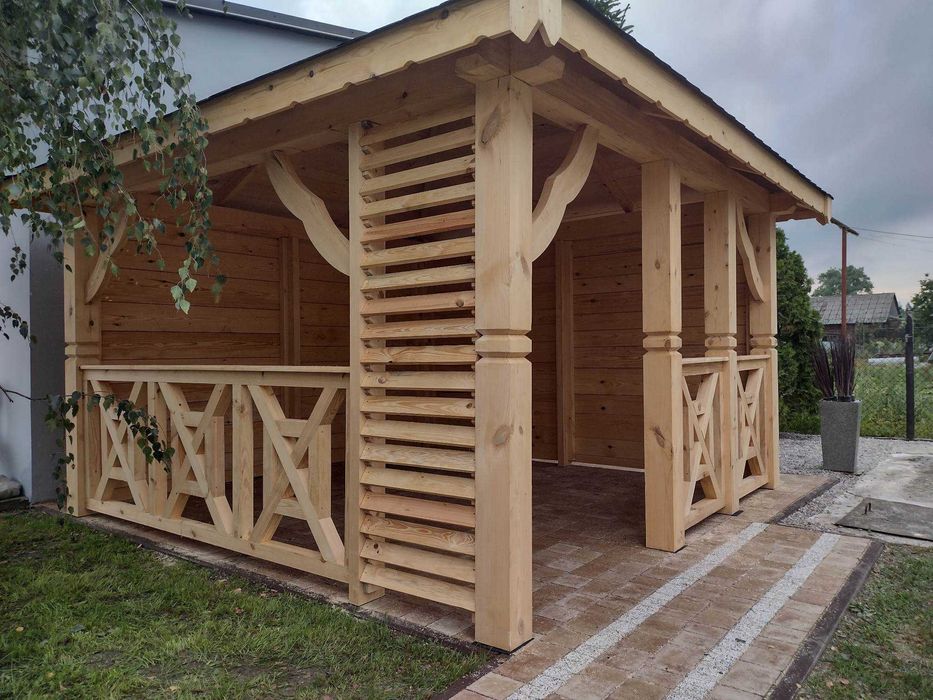 Altanka. Altanki 3,5x3,5m. Wiata.wiaty