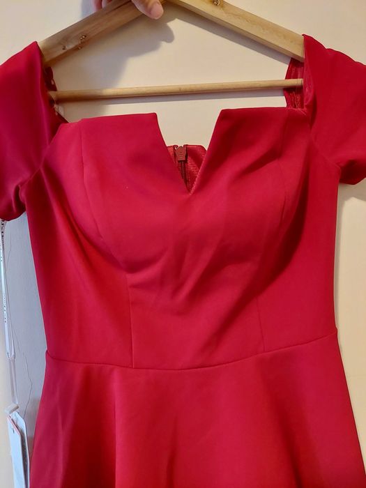 Vestido de Festa Borgonha