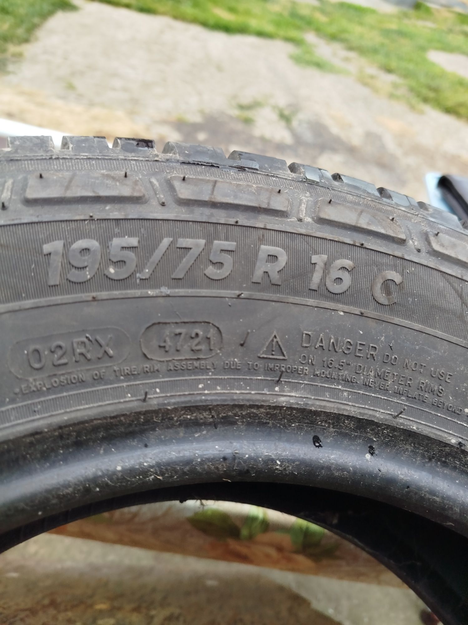 Opony letnie 195/75/16C do busa wzmacniane