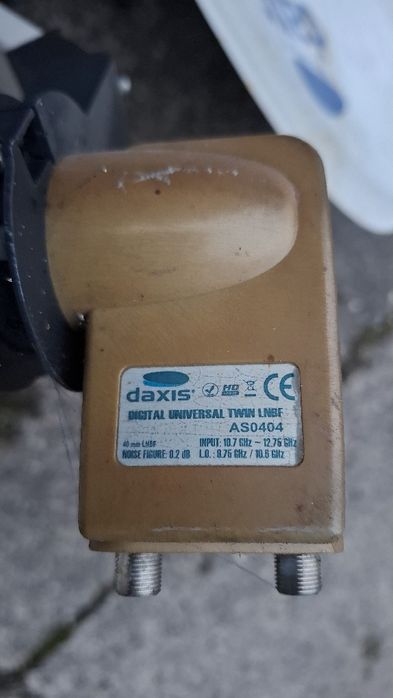 Conjunto de 3 parabolicas usadas