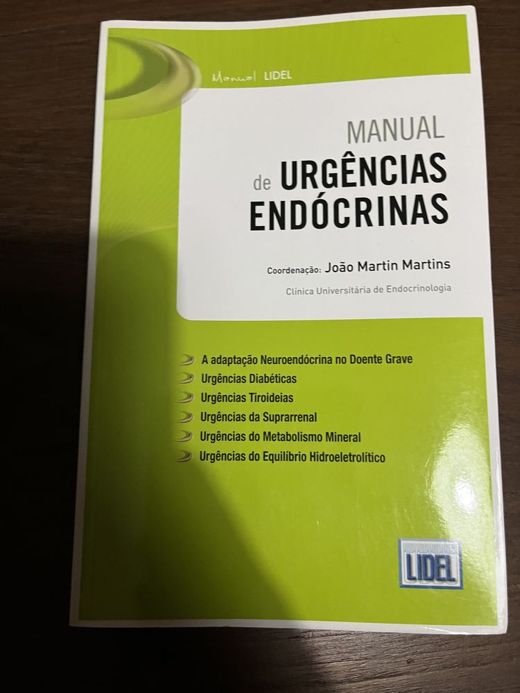 Manual de Urgências endocrinas