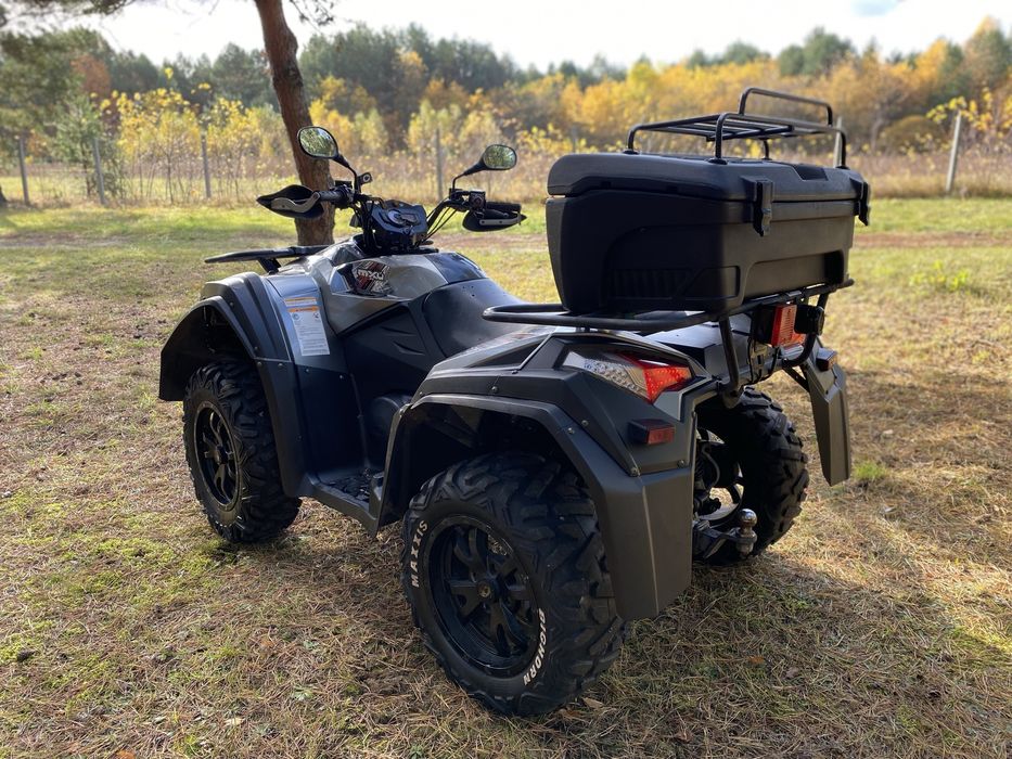 Quad Kymco MXU 700i 4x4 sprowadzony homologacja świetny stan.
