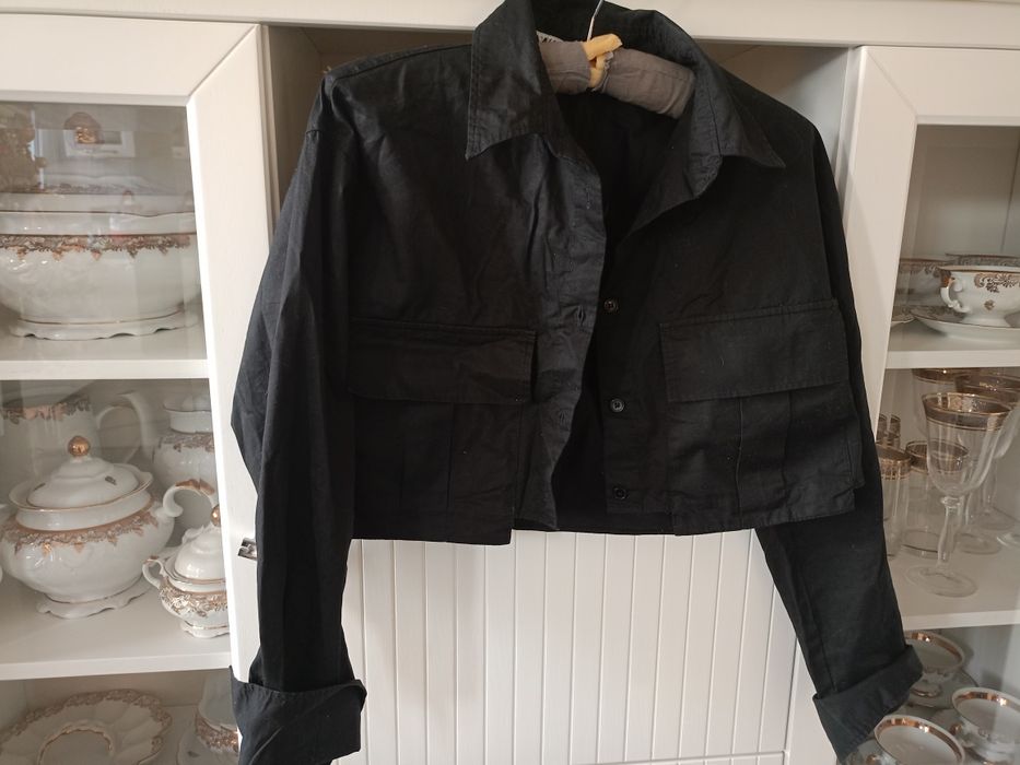 Czarna koszula Bershka 10-12 lat