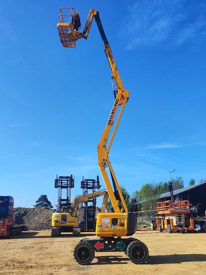 Podnośnik koszowy przegubowy terenowy Haulotte HA 16 RTJ 16m 1256h