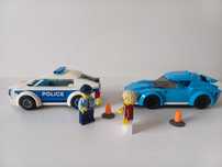 Dwa zestawy: Lego city 60239 samochód policyjny i sportowy 60285
