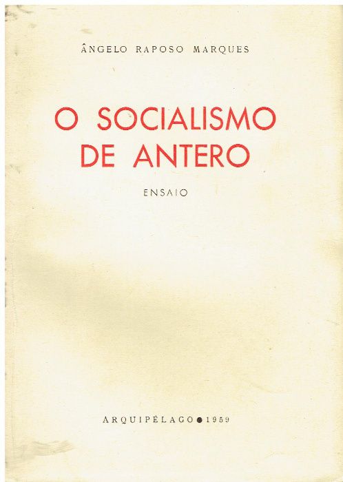 5038 - Literatura -Livros sobre Antero de Quental 1