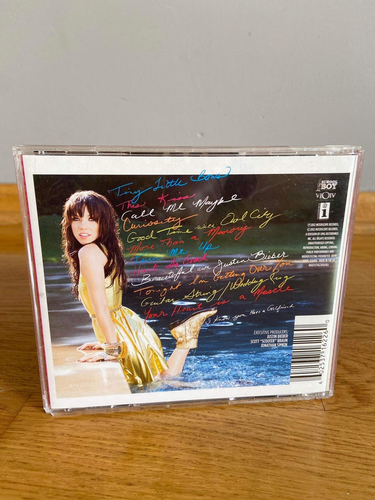 Carly rae jepsen Kiss płyta CD