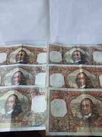 Banknoty Francja 100 franków