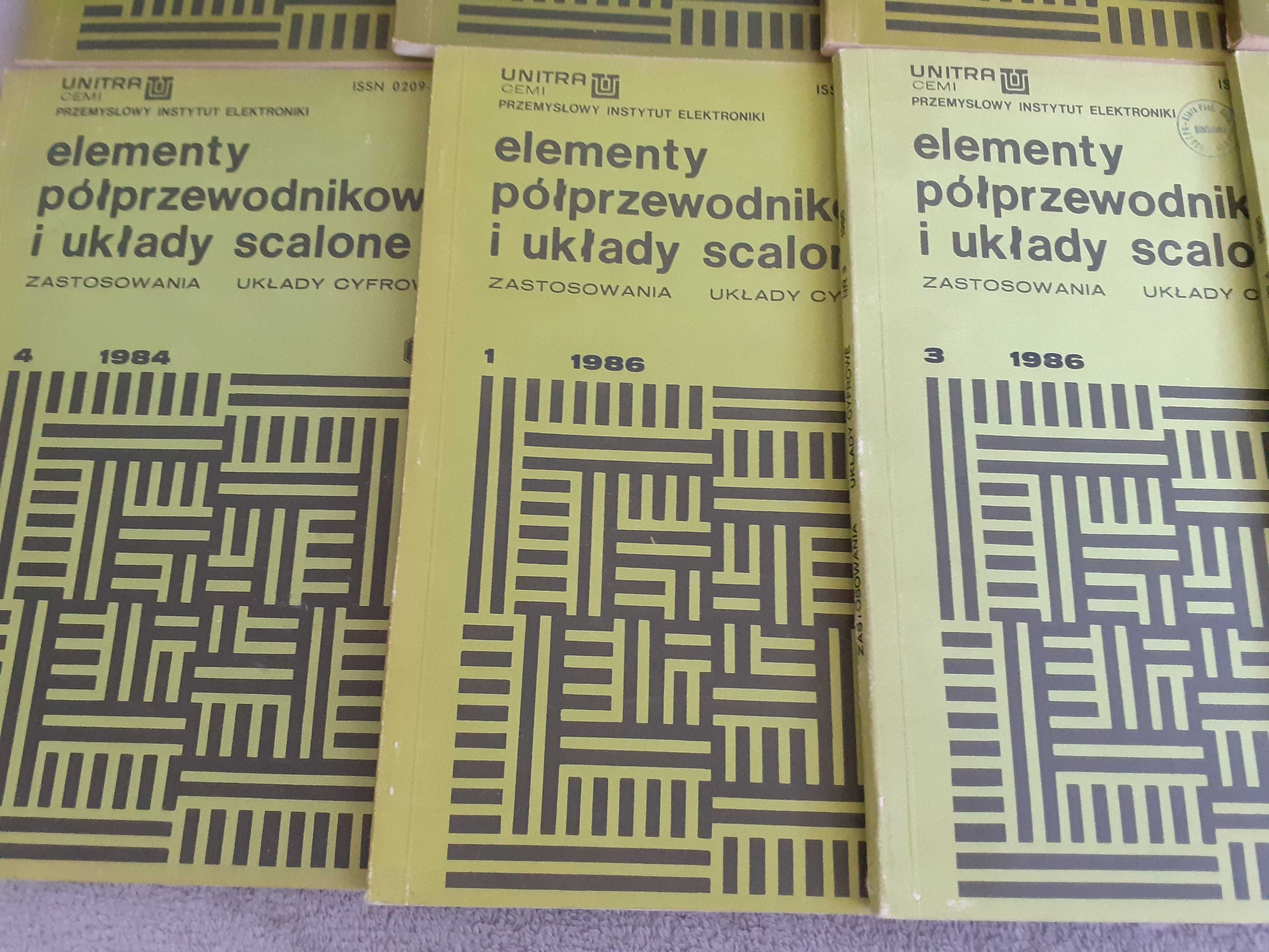 Elementy półprzewodnikowe cyfrowe CEMI 10 szt. 1982-87
