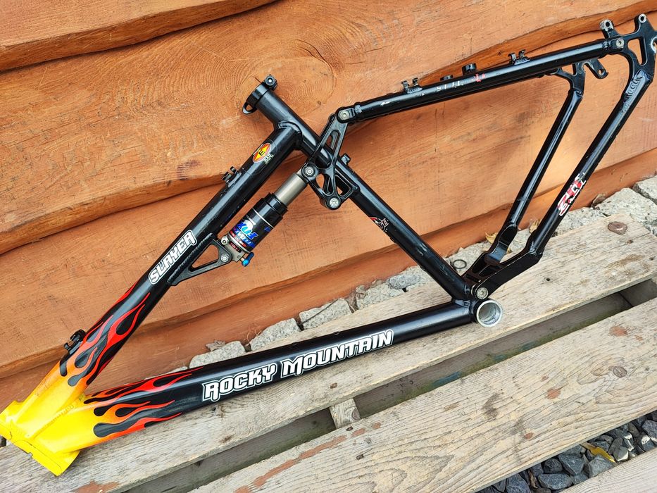 Rama rowerowa full Rocky Mountain Slayer alu 26" Easton Retro MTB Fox