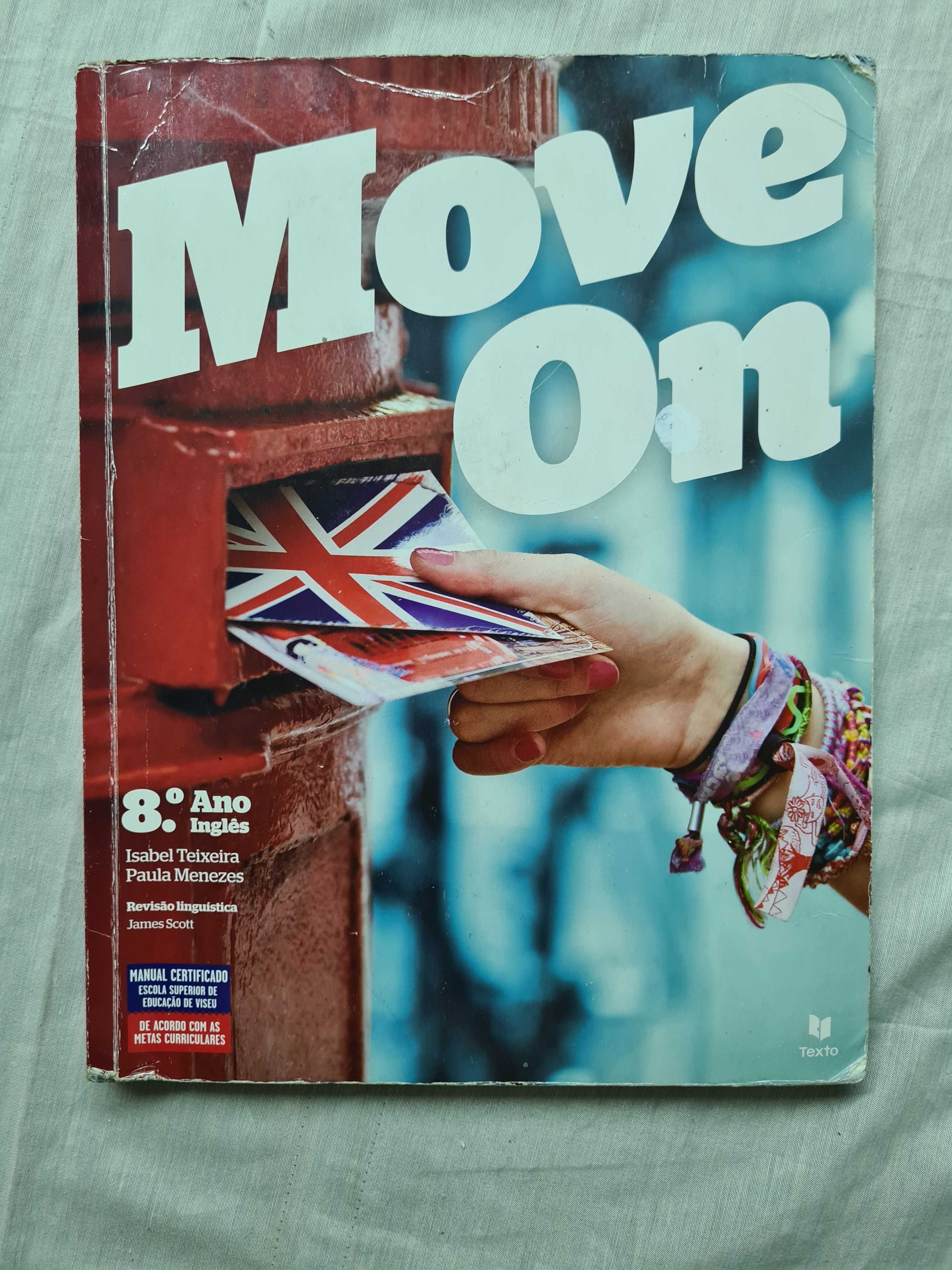 Livro Inglês Move On - 8ºAno