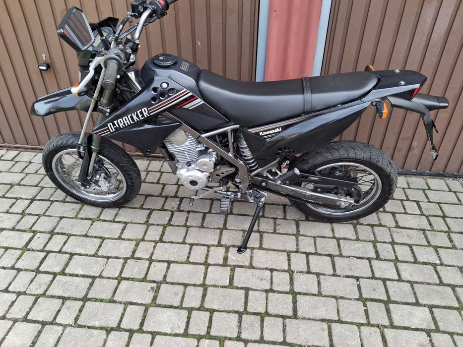 Ładny Kawasaki D-tracker 125 wtrysk z Niemiec MOTOCYKLE ŻURAWICE