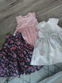 Sukienki dla dziewczynki 86