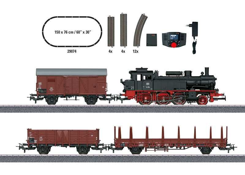 Märklin H0 29074 Era III Freight Train Digital Starter Set - NOVO