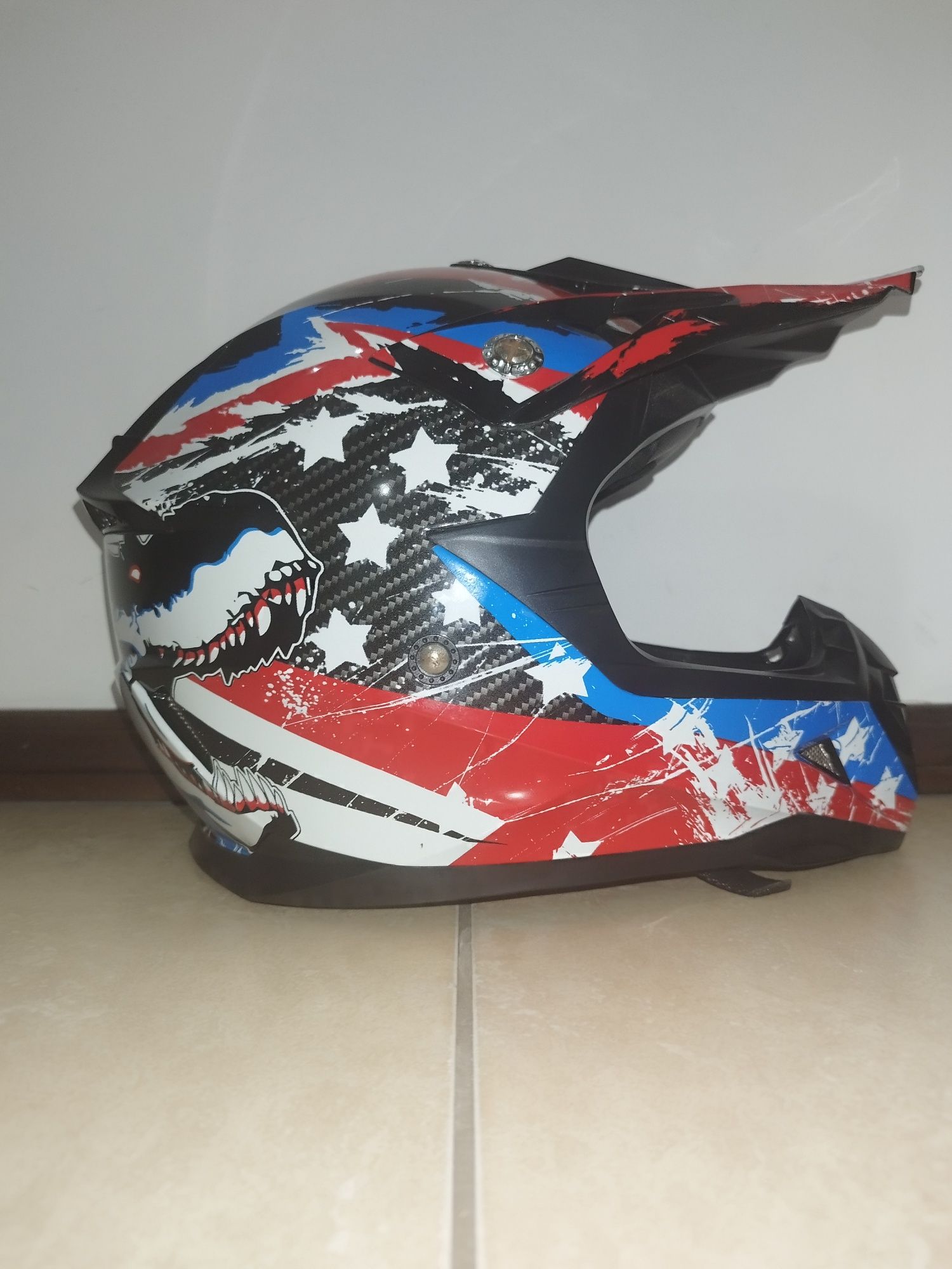 Capacete de motocross
