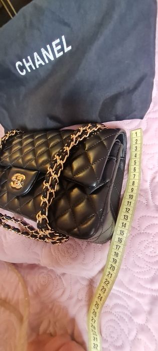 Torebka Chanel skóra,  czarna, nowa