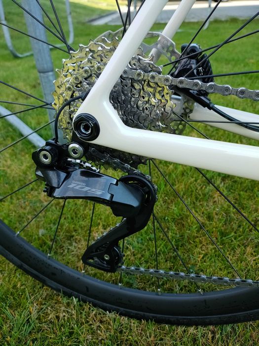 Orbea Orca M30i Di2 rozmiar 51 Ivory White/Burgundy/Vulcano