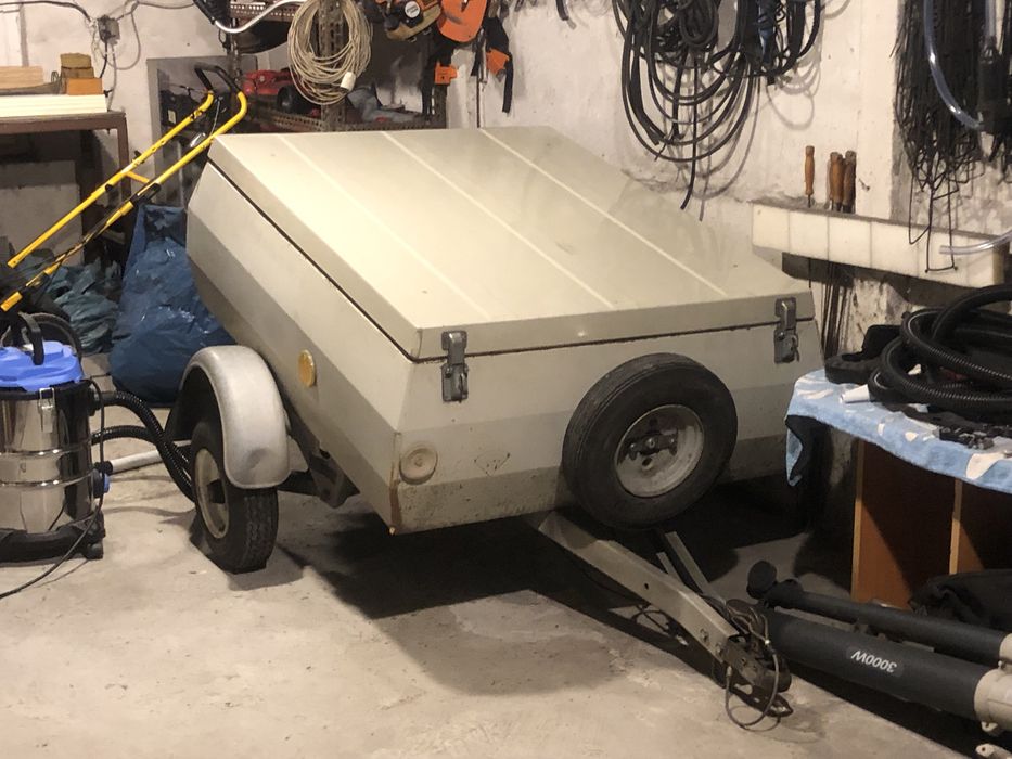 Przyczepka WEB STEMA 450 H zamykana zabytkowa stan bdb