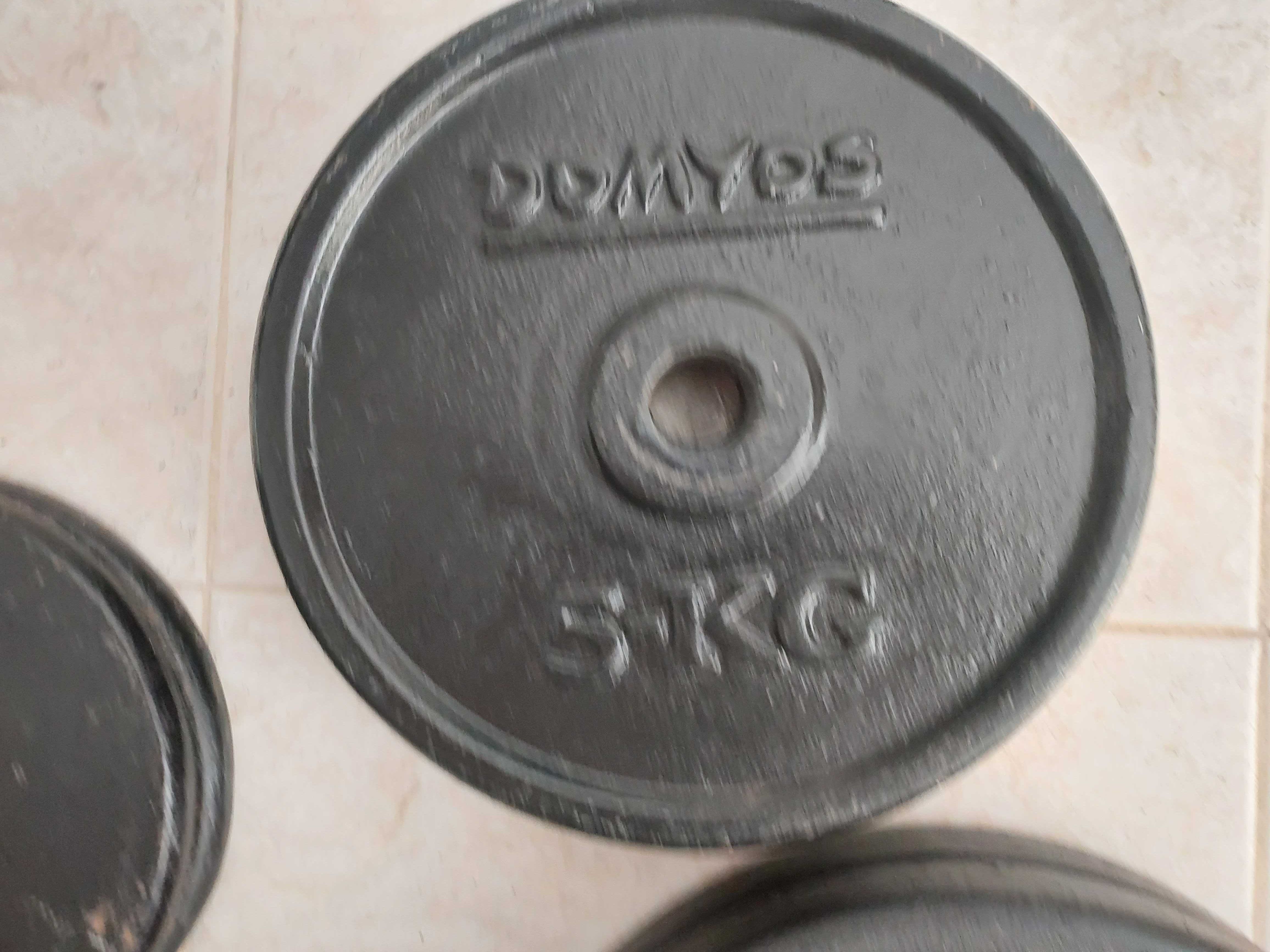 Vendo Discos de Musculação de vários pesos e tamanhos