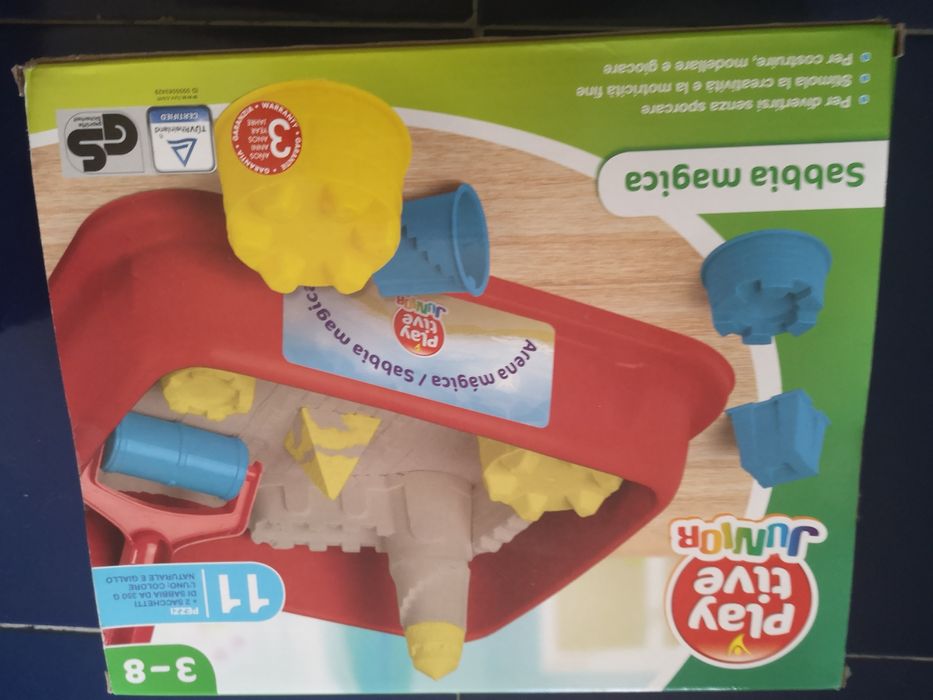 Areia mágica artigo unico