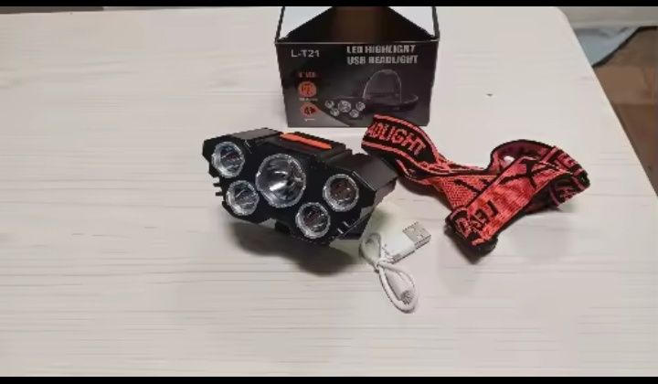 Налобний фонарик 130,або ручний 200