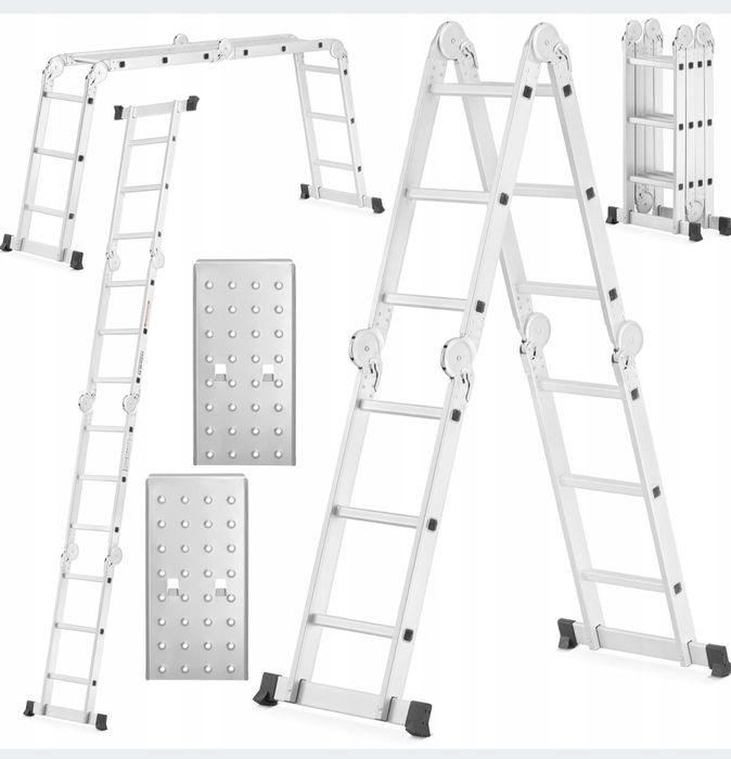 Drabina aluminiowa przegubowa 4x3